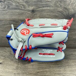 Rawlings WPL115GS 11 1/2" RHT Youth Baseball Glove Players Series Basket Web